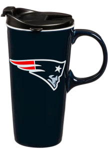 New England Patriots Boxed 17oz Handle Travel Mug