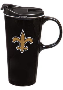 New Orleans Saints Boxed 17oz Handle Travel Mug