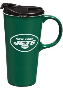 New York Jets Boxed 17oz Handle Travel Mug