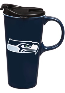 Seattle Seahawks Boxed 17oz Handle Travel Mug