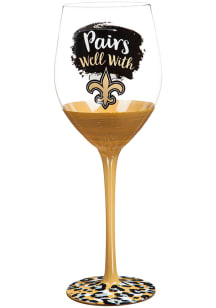New Orleans Saints 17oz Boxed Wine Glass