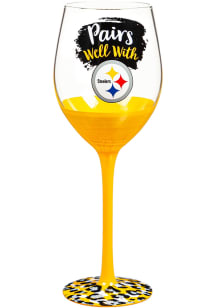 Pittsburgh Steelers 17oz Boxed Wine Glass