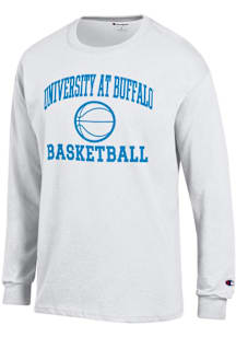 Champion Buffalo Bulls White Basketball Jersey Long Sleeve T Shirt