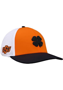 Black Clover Oklahoma State Cowboys Benchmark Adjustable Hat - Orange