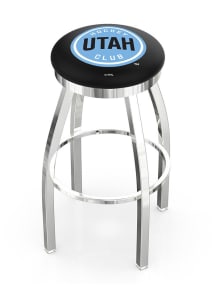 Utah Hockey Club Chrome Pub Stool - Silver