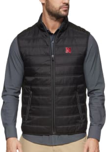 Nebraska Cornhuskers Mens Black Worthington Performance Puffer Sleeveless Jacket