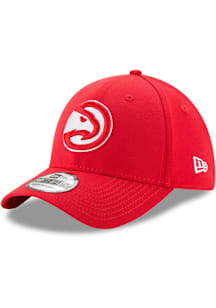 New Era Atlanta Hawks Mens Red Team Classic 39THIRTY Flex Hat
