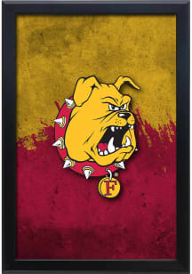 Ferris State Bulldogs Snap Frame LED Sign - Black