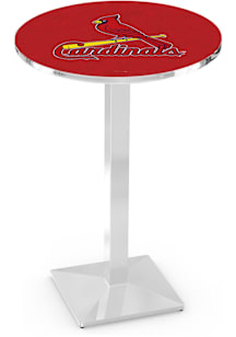 St Louis Cardinals Chrome Square Base Pub Table