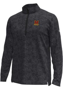 Mens Maryland Terrapins Black Under Armour Tech Qtr Zip Pullover