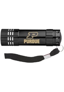 Black Purdue Boilermakers Flashlight Keychain