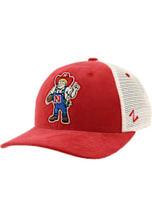 Nebraska Cornhuskers Scoop Herbie Trucker Adjustable Hat - Red