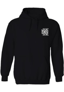 Vive La Fete Kennesaw State Owls Womens Black Impressions Hooded Sweatshirt