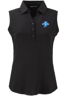 Cutter and Buck Indiana State Sycamores Womens Black Forge Eco Polo Shirt