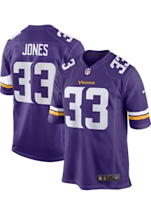 Aaron Jones  Nike Minnesota Vikings Purple Home Football Jersey