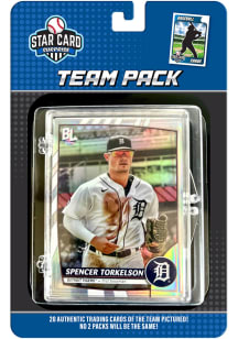 Detroit Tigers 20pk Collectible Baseball Cards