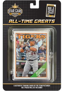 Detroit Tigers Cabrera 6pk Collectible Baseball Cards