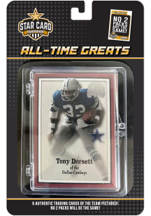 Dallas Cowboys All Time Greats Collectible Football Cards