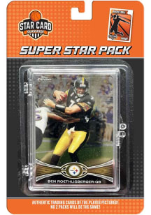 Pittsburgh Steelers Roethlisber 6pk Collectible Football Cards