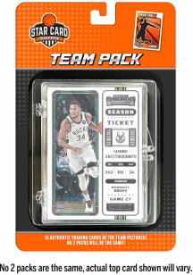 Milwaukee Bucks Team Pack Collectible Basketball Cards