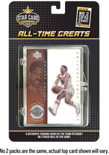 Philadelphia 76ers All Time Greats Collectible Basketball Cards