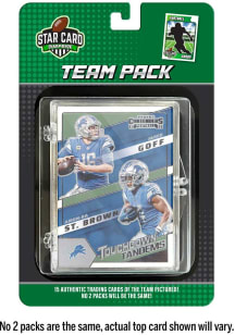 Detroit Lions Team Pack Collectible Football Cards