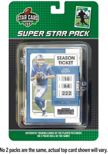 Detroit Lions Superstar Pack Collectible Football Cards