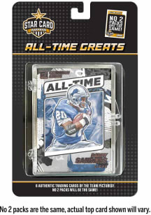 Detroit Lions All Time Greats Collectible Football Cards