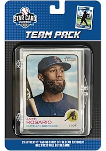 Cleveland Guardians Team Pack Collectible Baseball Cards