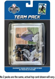 Colorado Rockies team pack Collectible Baseball Cards