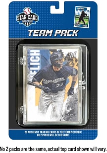 Milwaukee Brewers team pack Collectible Baseball Cards