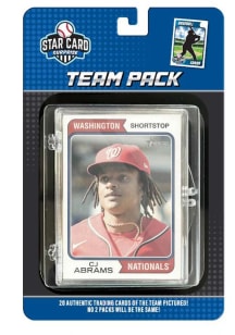 Washington Nationals team pack Collectible Baseball Cards