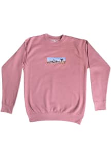 Kansas City Mens Pink Scout Long Sleeve Crew Sweatshirt