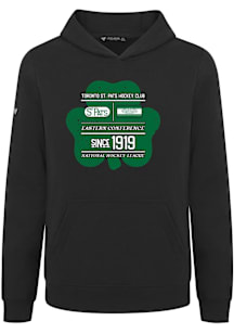 Levelwear Toronto St. Pats Youth Black Podium Jr Acumen Long Sleeve Hoodie