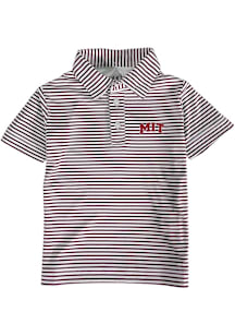 MIT Engineers Toddler Red Carson Short Sleeve Polo Shirt