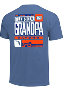 Florida Gators Blue Grandpa Short Sleeve T Shirt