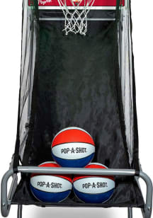 Black Wisconsin Badgers Pop-A-Shot Pop Up Basketball Set