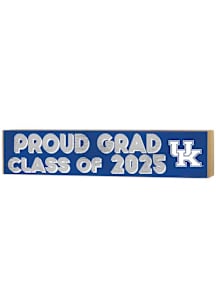 KH Sports Fan Kentucky Wildcats Class of 2025 graduation graphic Sign - Blue