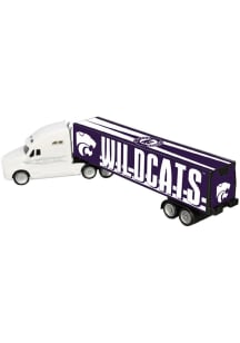 White K-State Wildcats Pullback Semi Toy Car