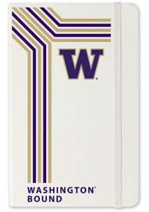 White Washington Huskies School Bound team logo Notebook and Folder