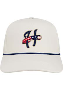 Harrisburg Senators Caddy 5-Panel Rope Adjustable Hat - White