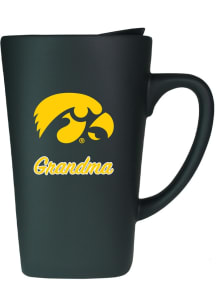 Black Iowa Hawkeyes 16oz Grandma Soft Touch Ceramic Mug