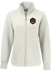 Cutter and Buck Houston Dynamo Womens White Roam Light Weight Jacket