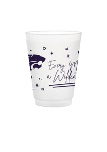 Purple K-State Wildcats 8pk Flex Party Reusable Disposable Cups