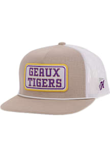 Hooey LSU Tigers Brown 5 Panel Snapback Mens Snapback Hat