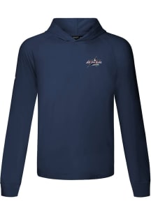 Levelwear  Mens Navy Blue Dimenson 25 MLB ASG Long Sleeve Hoodie