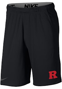 Mens Rutgers Scarlet Knights Black Nike Hype Shorts