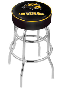 Southern Mississippi Golden Eagles Double-Ring Swivel Pub Stool - Black