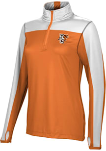 ProSphere Bowling Green Falcons Womens Orange Sharp Qtr Zip