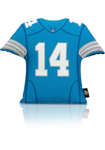 Detroit Lions NFLPA Big League Jersey Throw Pillow - Blue